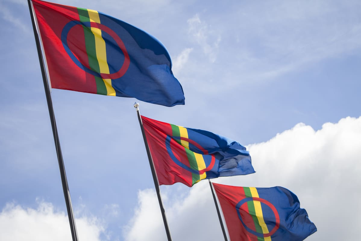 Saamenliput salossa