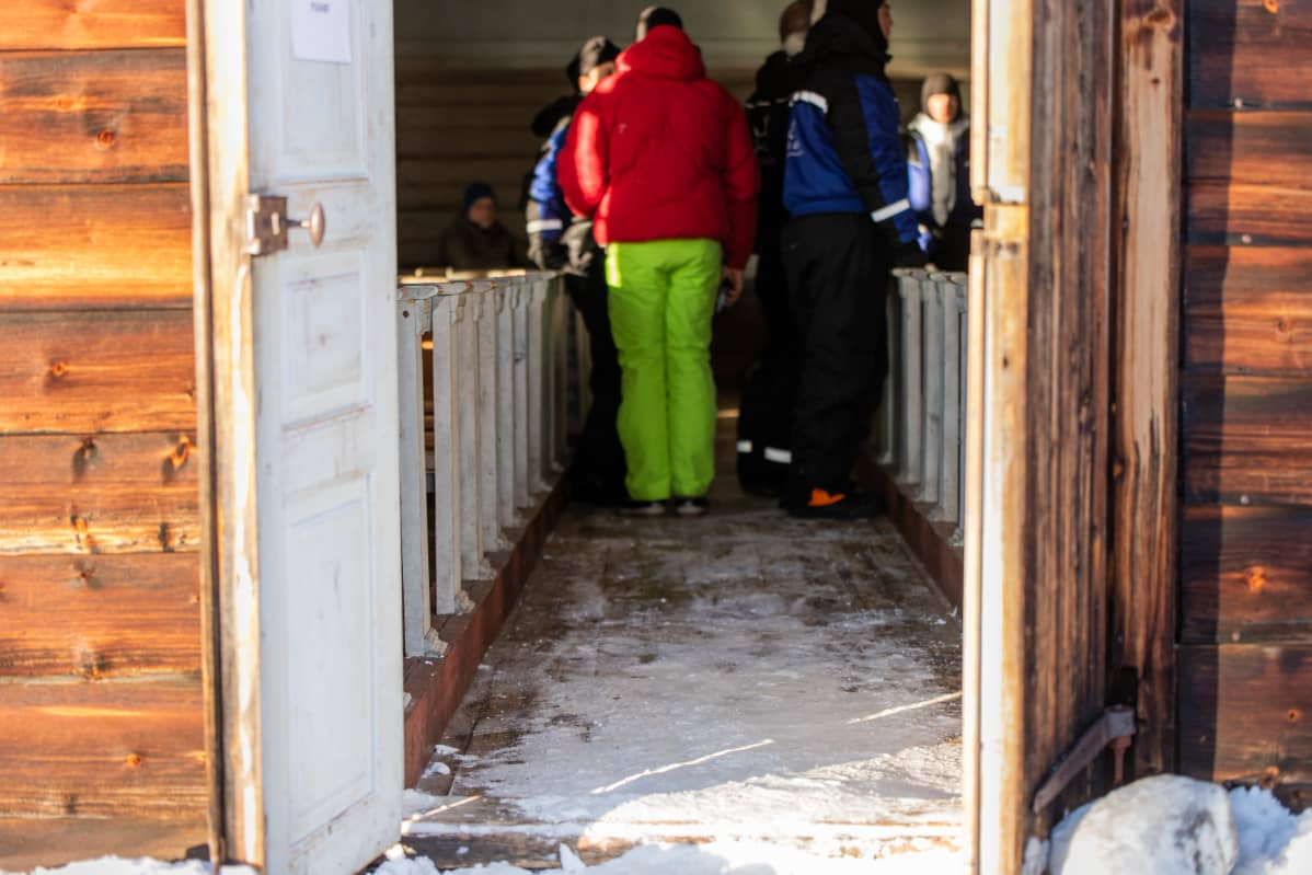 Pielpajärven erämaakirkko on suosittu vierailukohde.