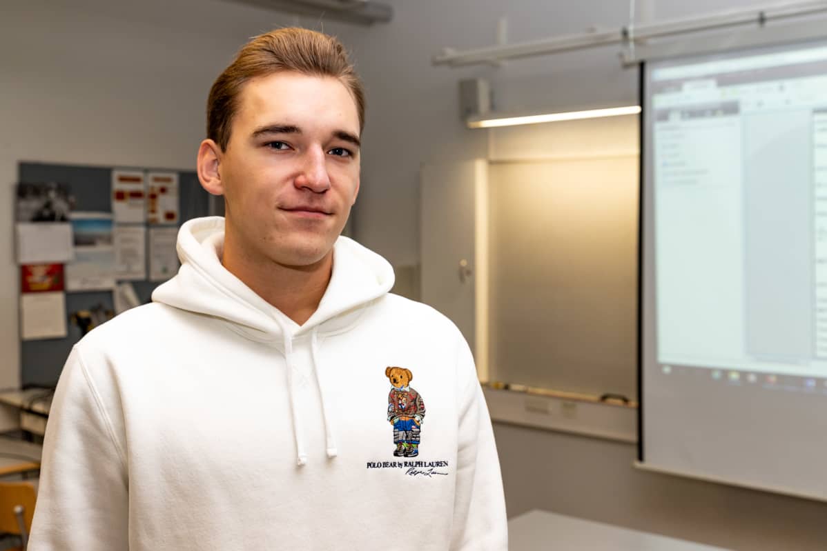 Sammon keskuslukion opiskelija EeroViitala