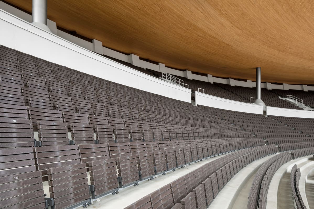 Olympiastadionin penkit.