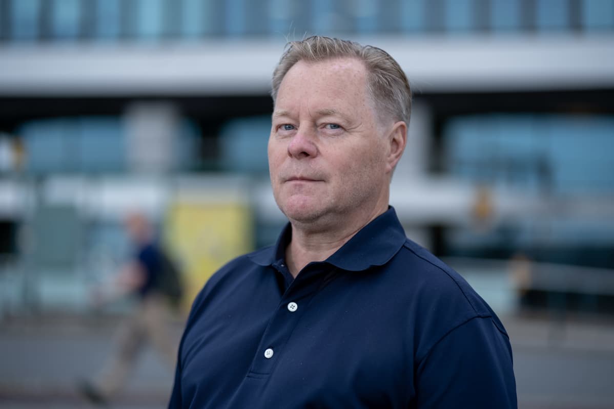 Rakennusteollisuus RT:n työmarkkinajohtaja Kim Kaskiaro, Eteläranta, Helsinki, 6.8.2020.