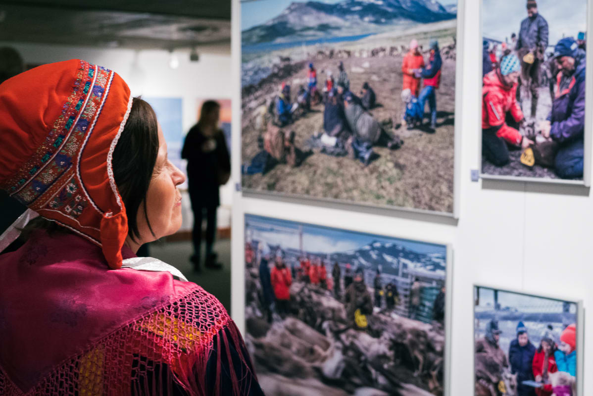 Gáijjogat čájáhus Anár Siida-musea