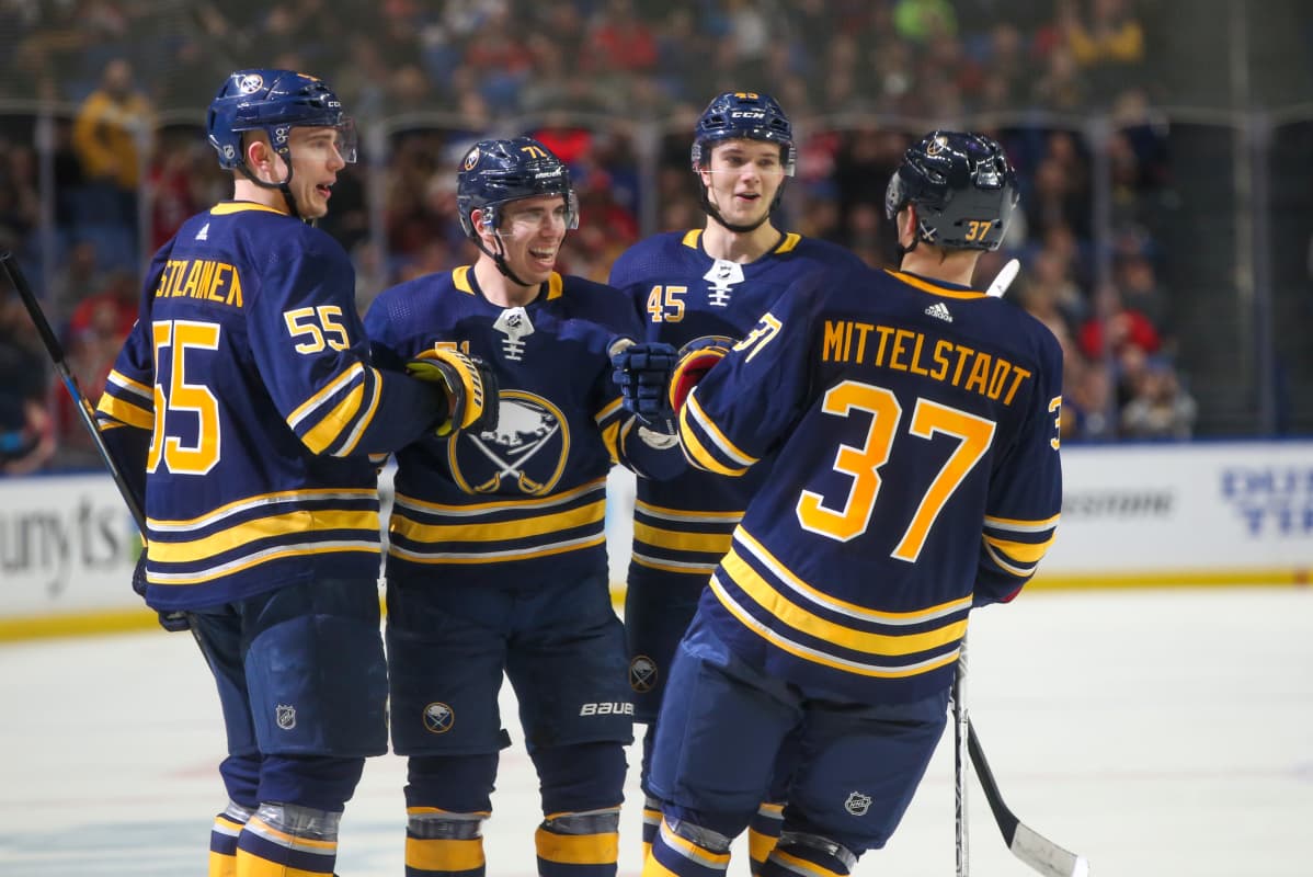 Casey Mittelstadt, Rasmus Ristolainen, Buffalo Sabres