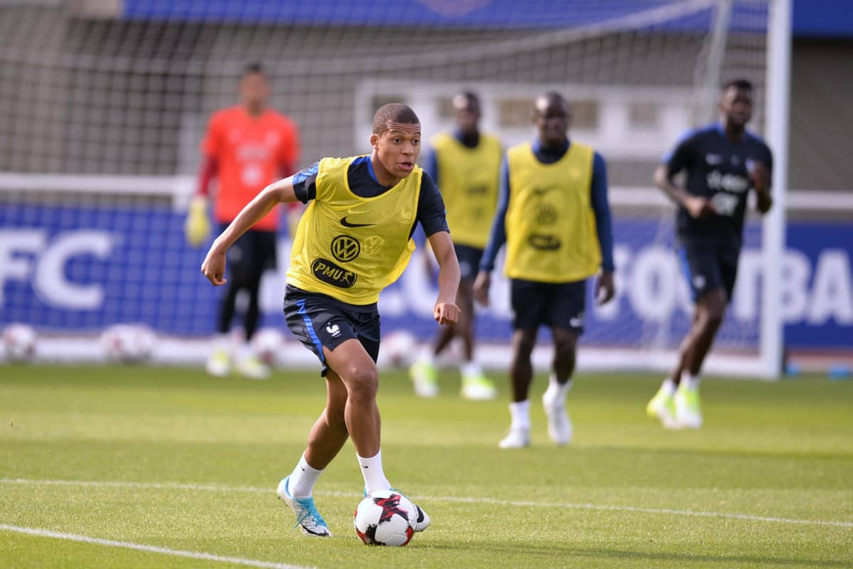 Kylian Mbappe.