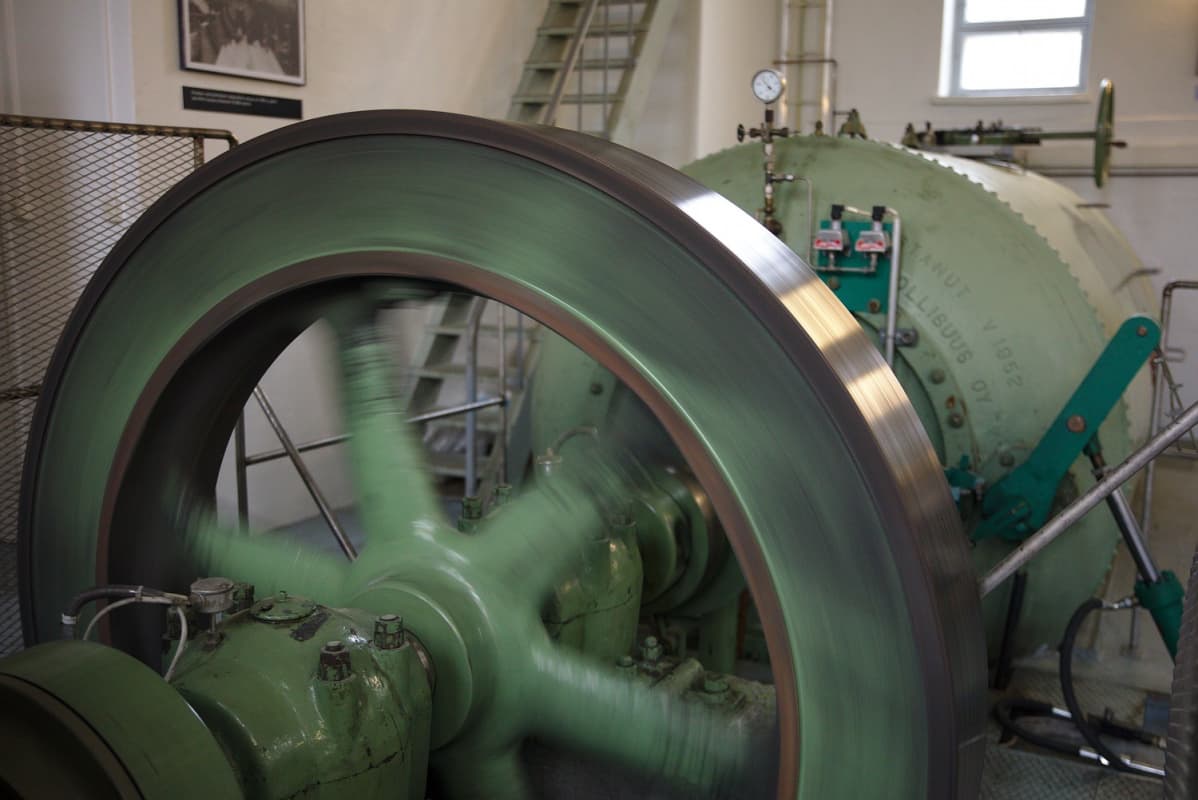 Kirakkakönkään voimalan turbiinit ovat lähes 70 vuotta vanhat.