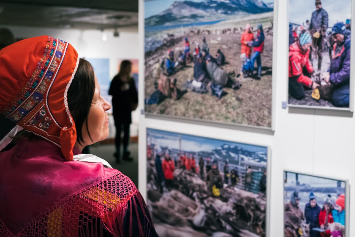 Gáijjogat čájáhus Anár Siida-musea