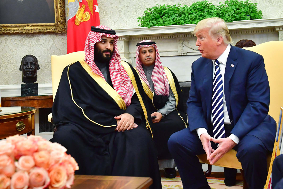 Mohammed bin Salman ja Donald Trump