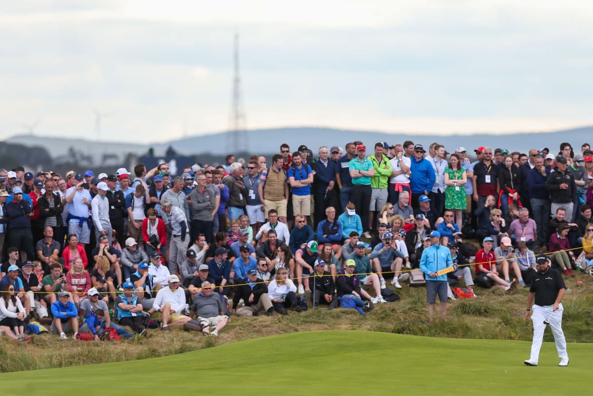 Irlannin Shane Lowry on yleisön lemmikki The Openissa.