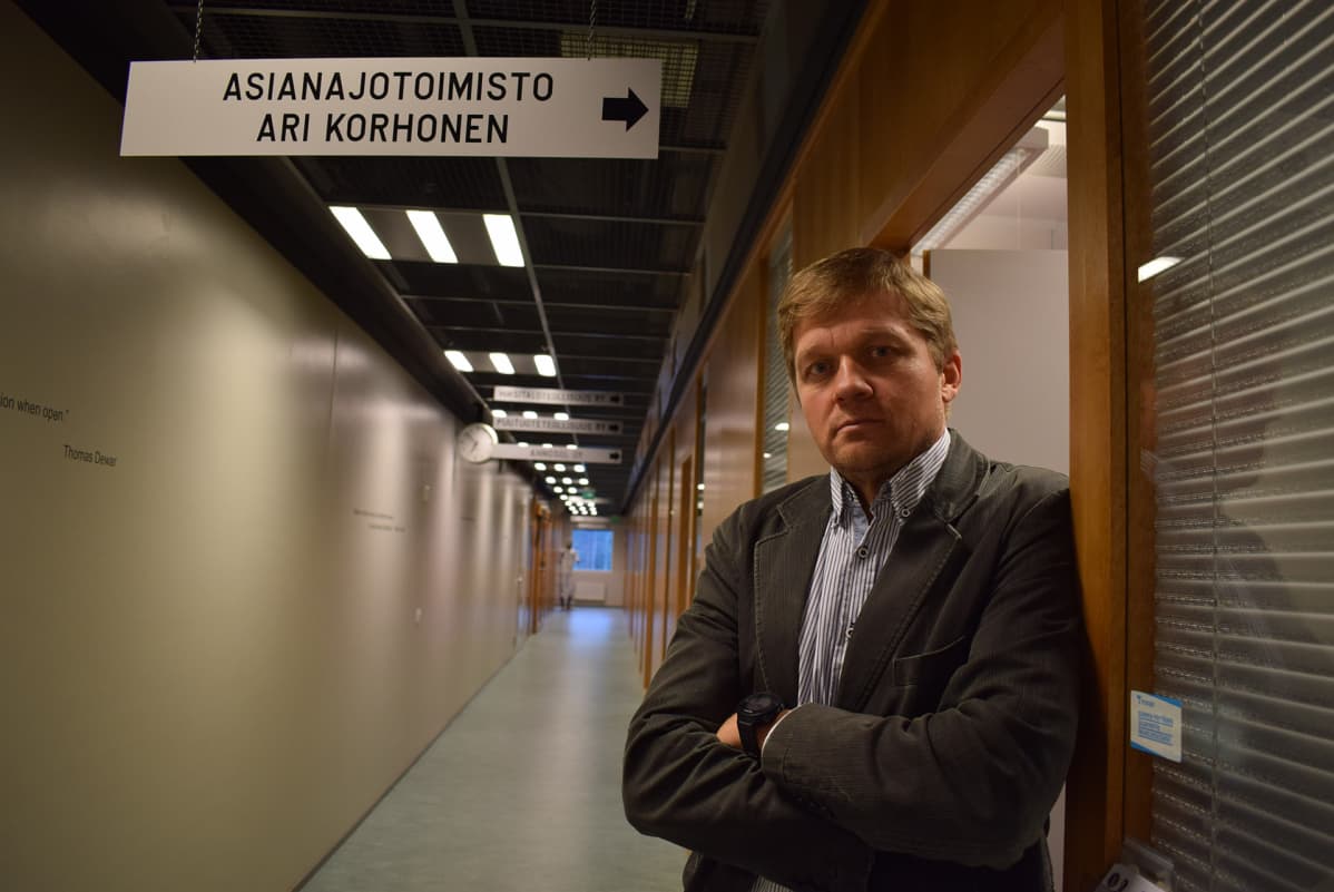 Sotkamolainen asianajaja Ari Korhonen.