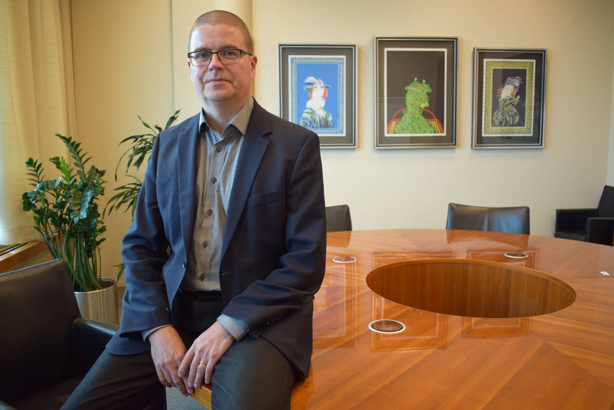 Talvivaara Sotkamo Oy:n konkurssipesän julkisselvittäjä, asianajaja Jari Salminen.