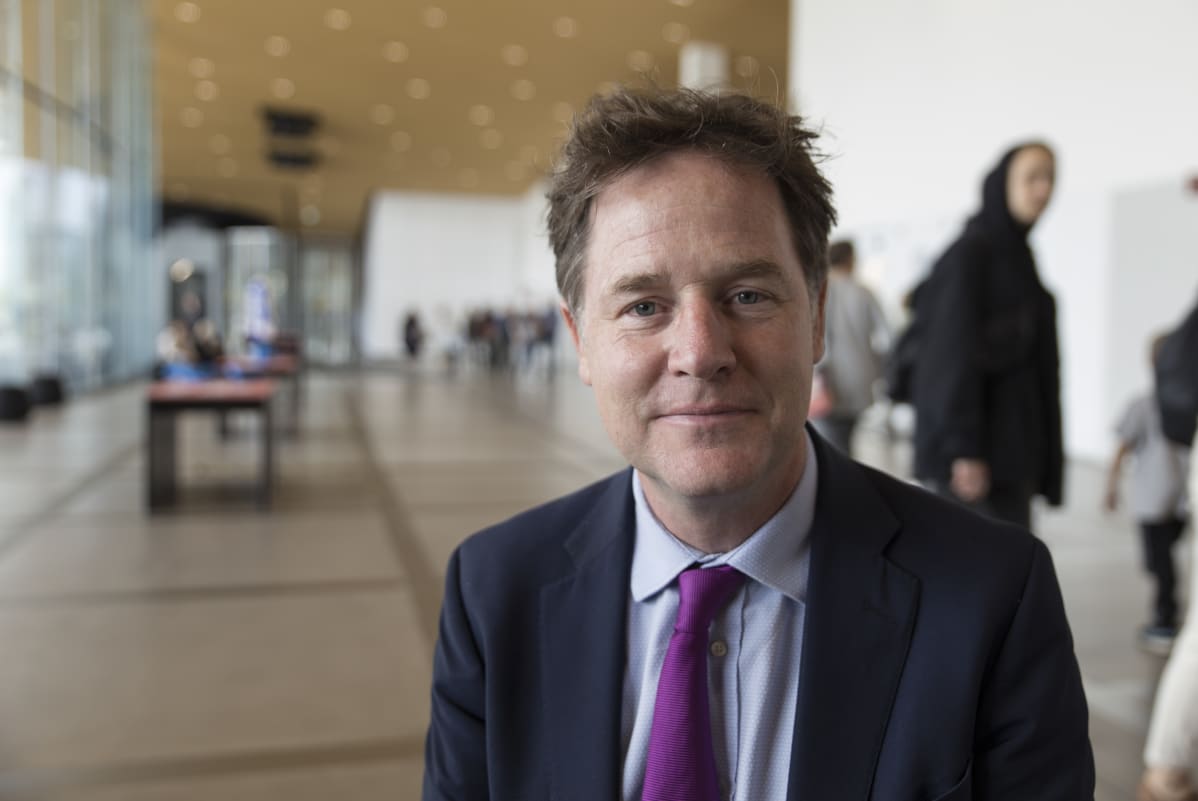 Nick Clegg on Facebookin Vice President