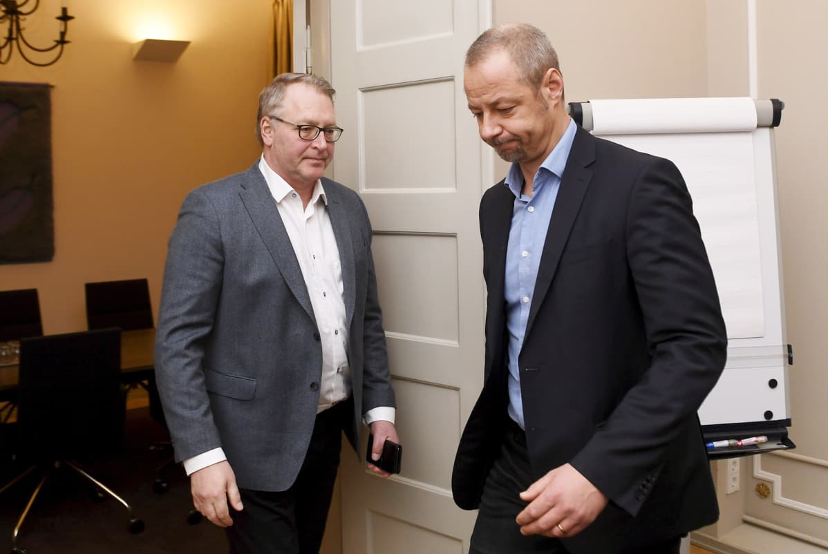 Jyrki Hollmen ja Petri Vanhala