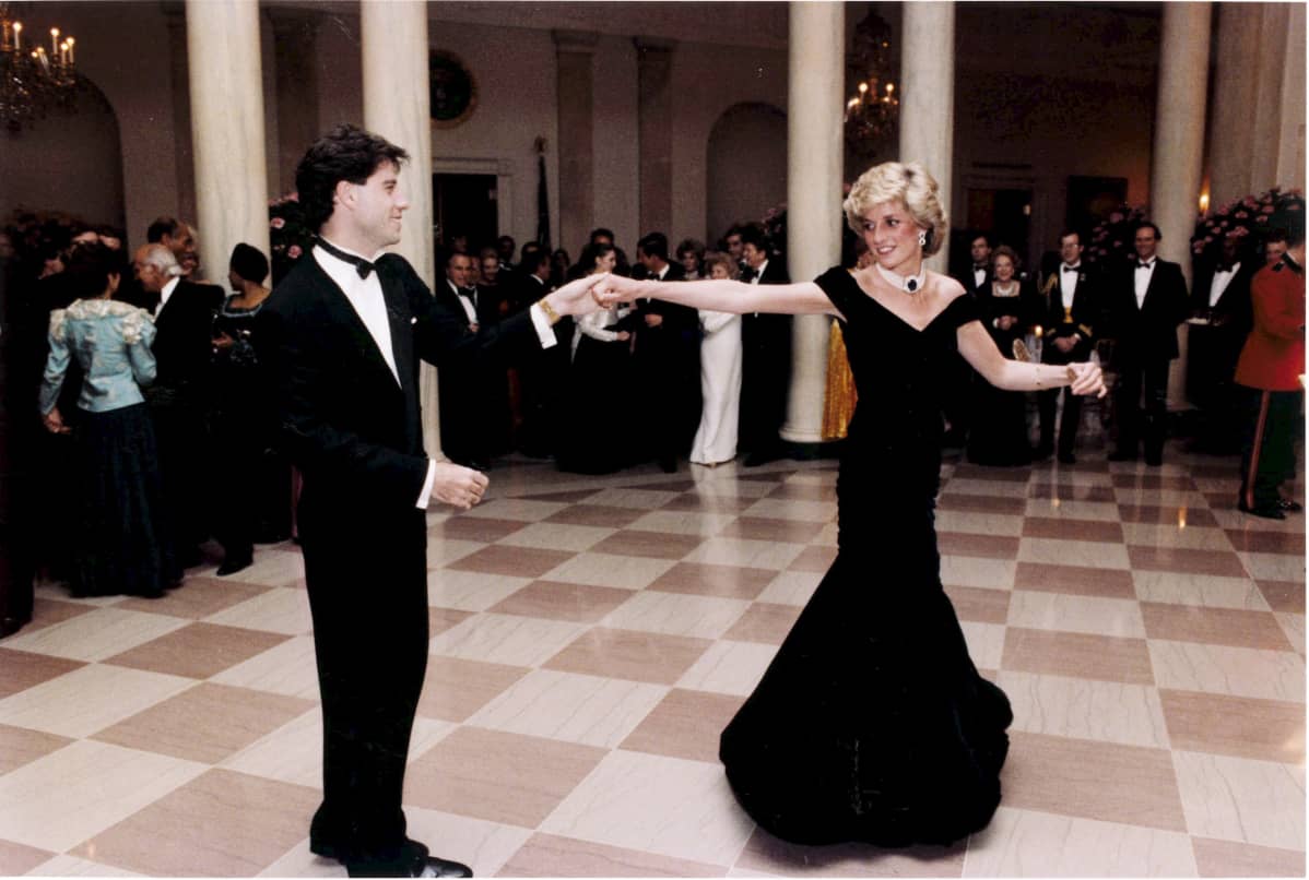 John Travolta ja Prinsessa Diana tanssivat.