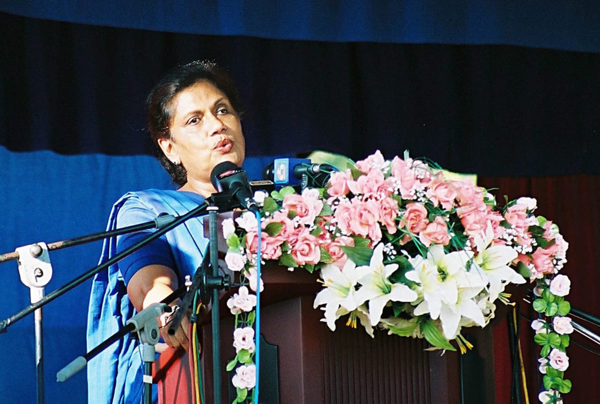 Sirima Ratwatte Dias Bandaranaike.