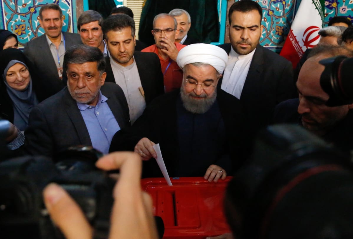 Iranin presidentti Hassan Ruhani