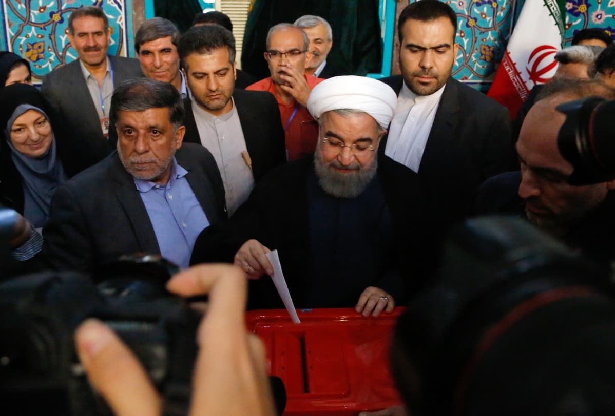 Iranin presidentti Hassan Ruhani