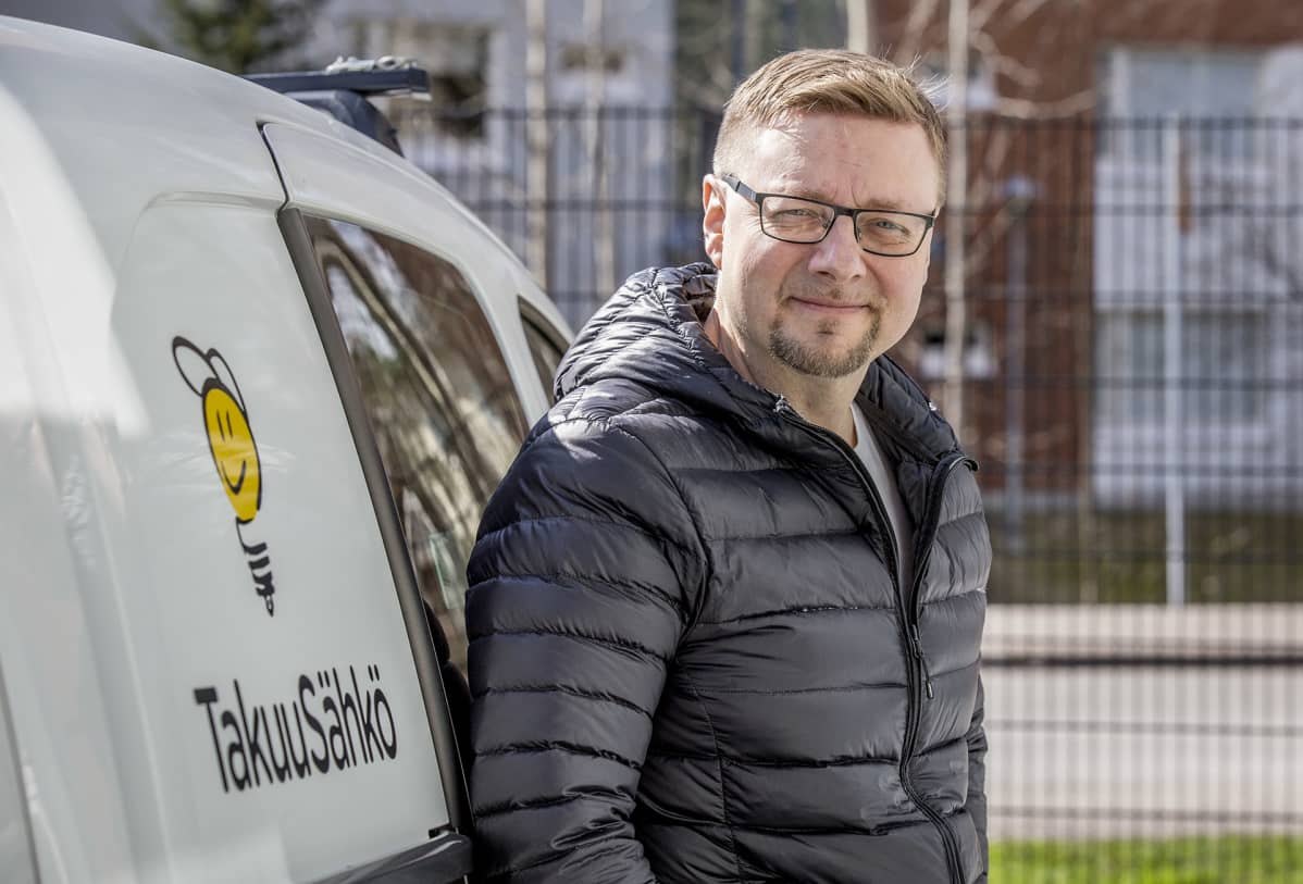 Takuusähkön toimitusjohtaja Tommi Valtonen