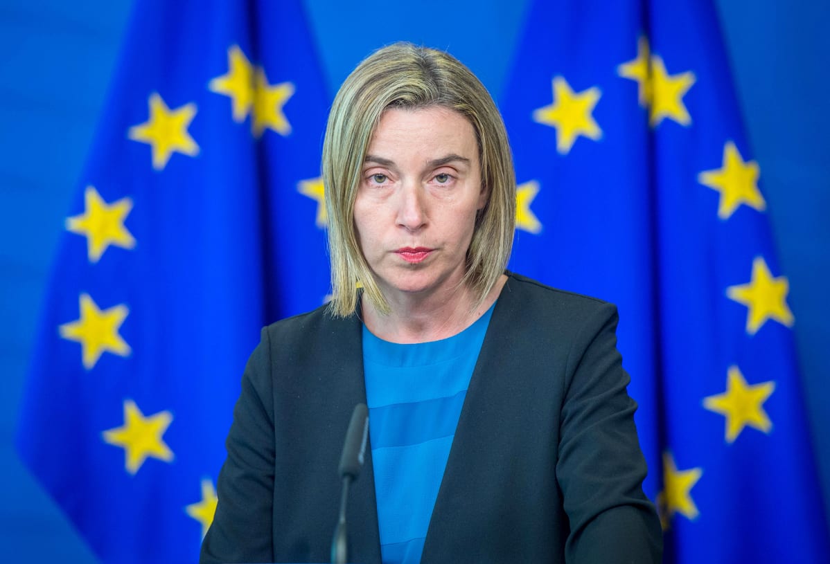 EU:n ulkosuhteista vastaava korkea edustaja Federica Mogherini.