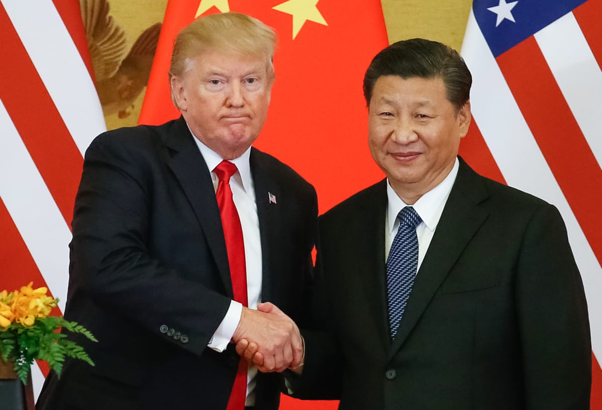 Donald Trump ja Xi Jinping