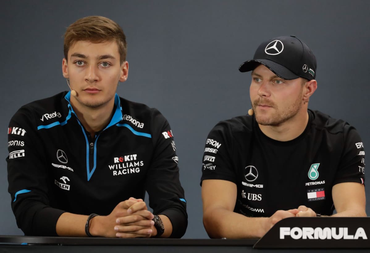 Valtteri Bottas George Russell