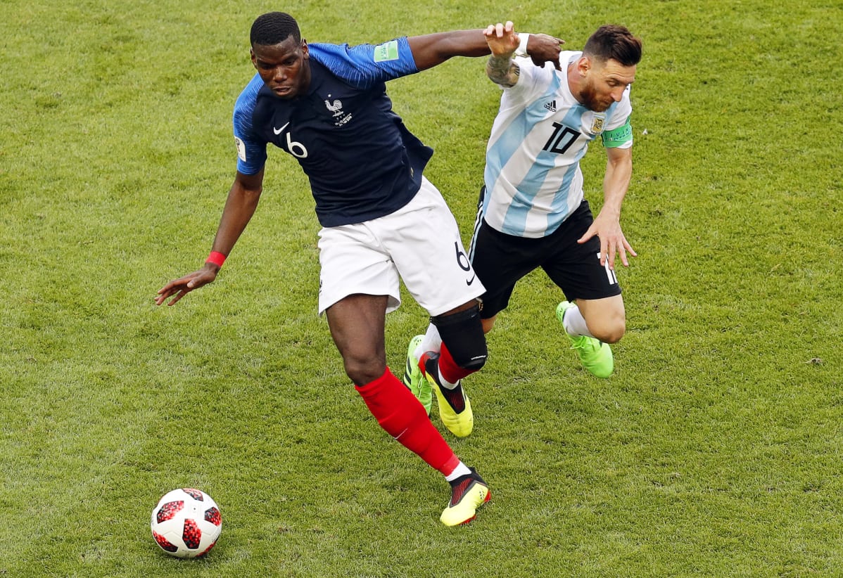 Pogba ja Messi
