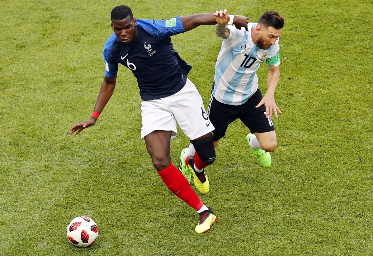 Pogba ja Messi