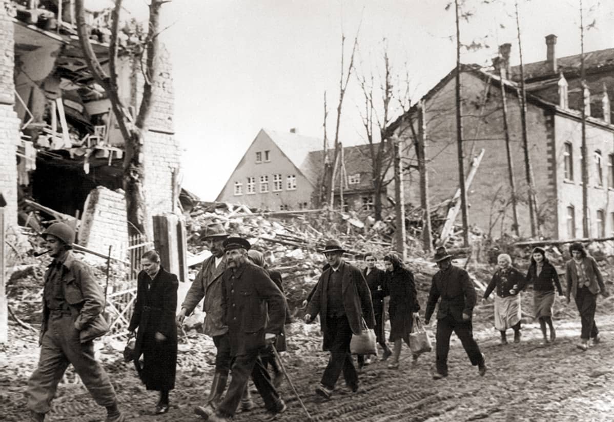 Saksa vuonna 1945.