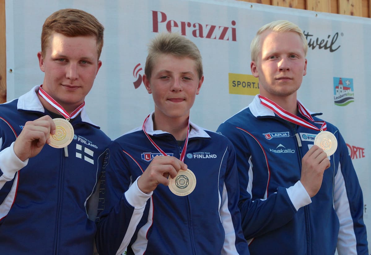 Teemu Ruutana, Juho Mäkelä ja Vili Kopra