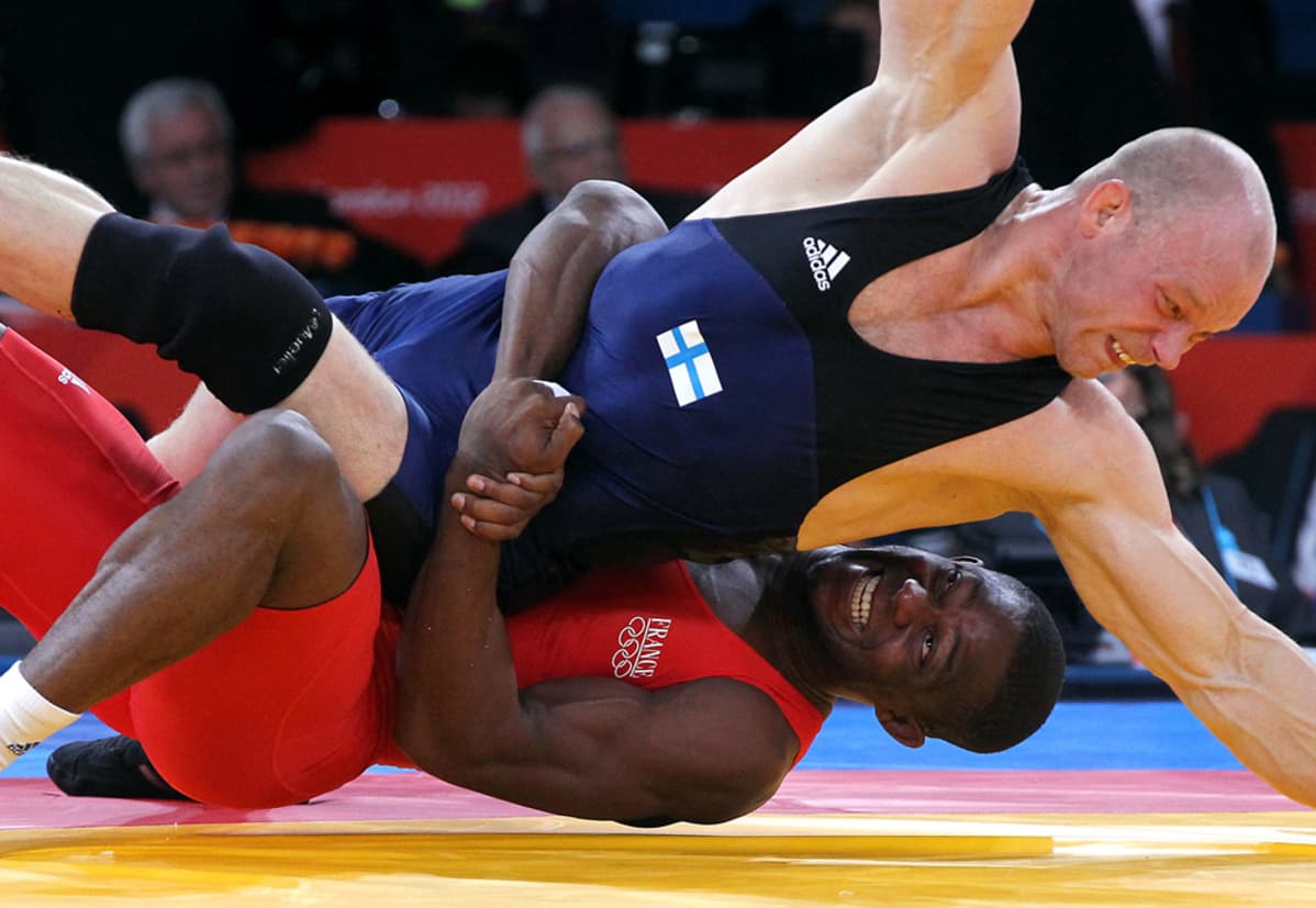 Rami Hietaniemi Lontoon olympiakisoissa.