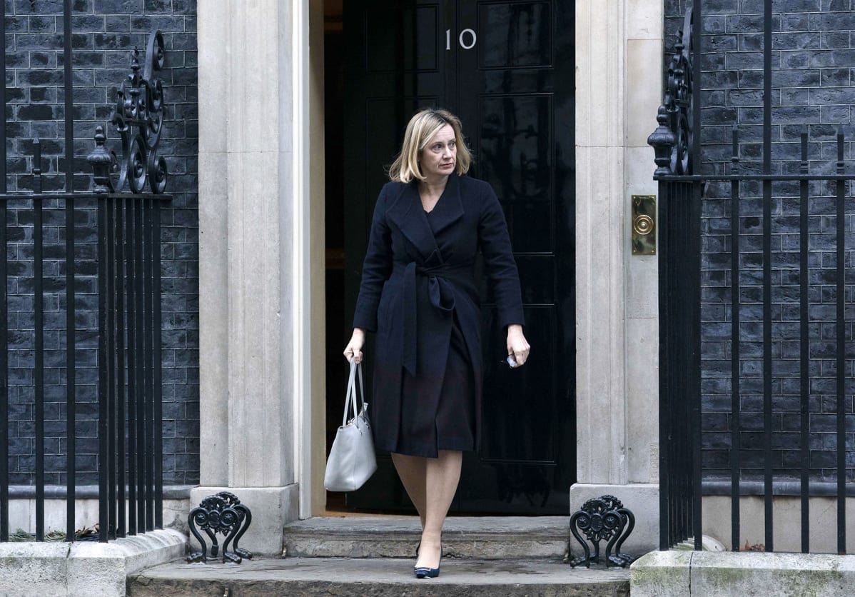 Työ- ja eläkeministeri Amber Rudd.