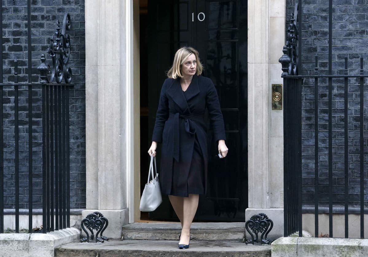 Työ- ja eläkeministeri Amber Rudd.