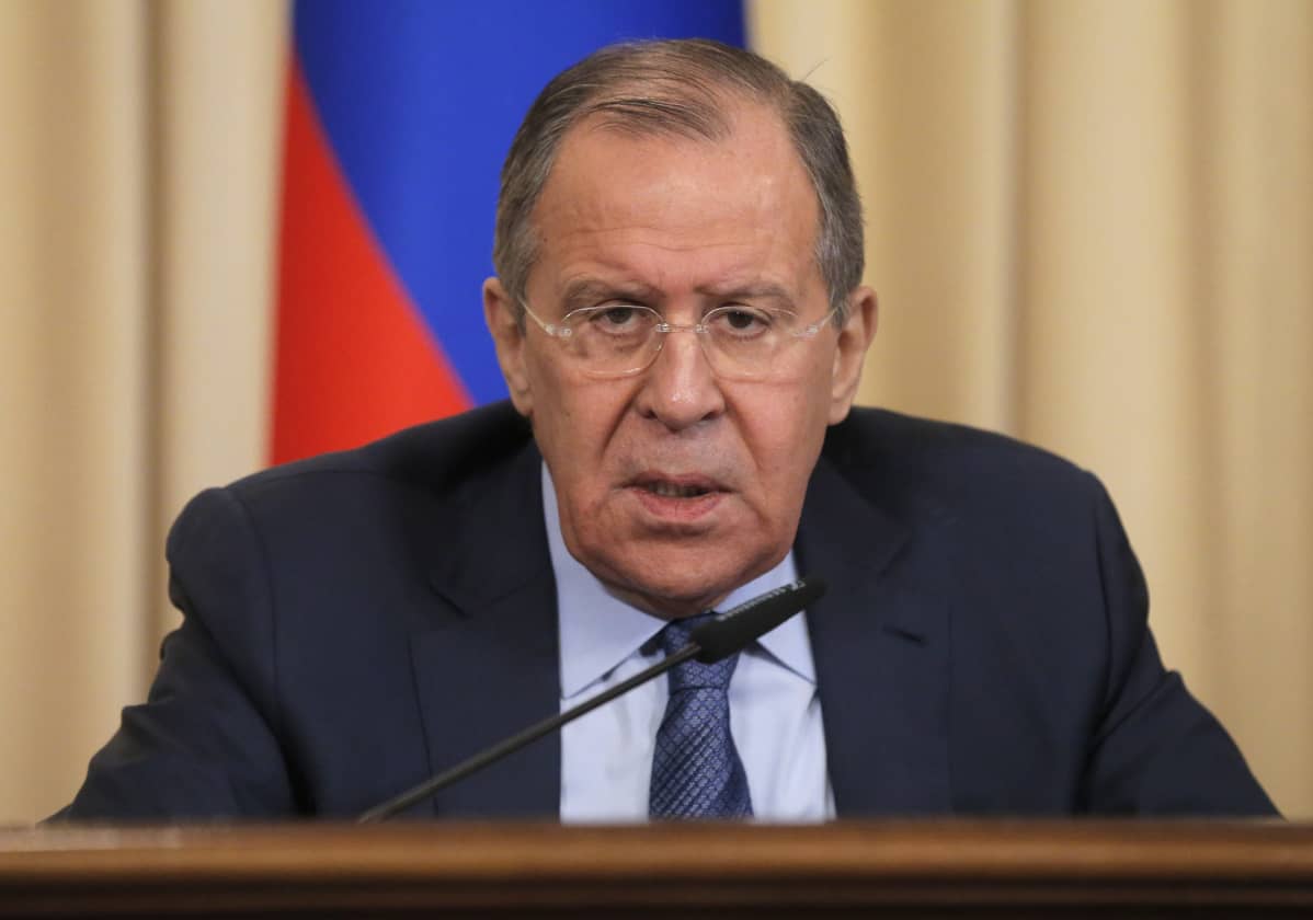 Venäjän ulkoministeri Sergei Lavrov