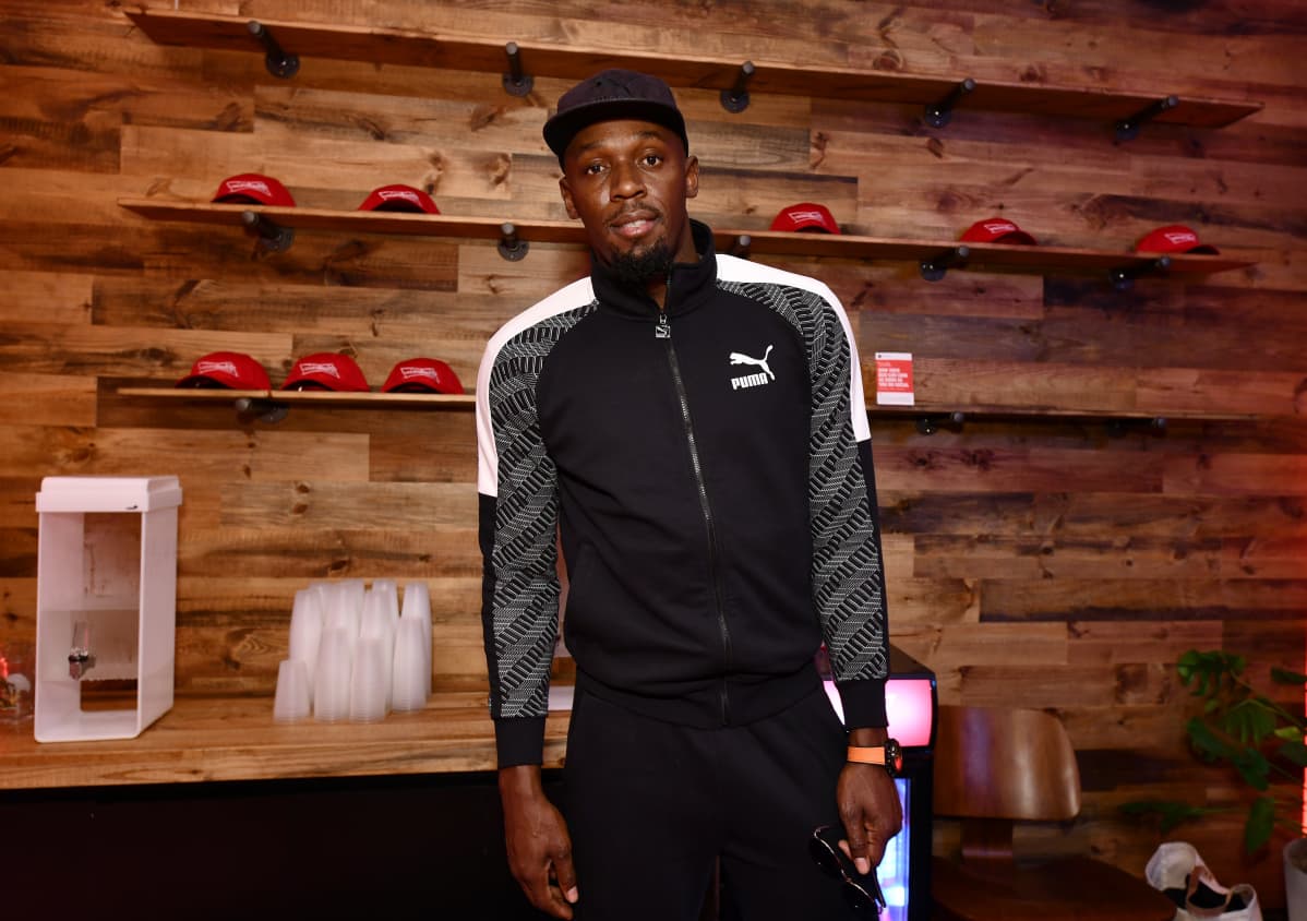 Usain Bolt kuvattuna Miamissa 1. helmikuuta 2020.