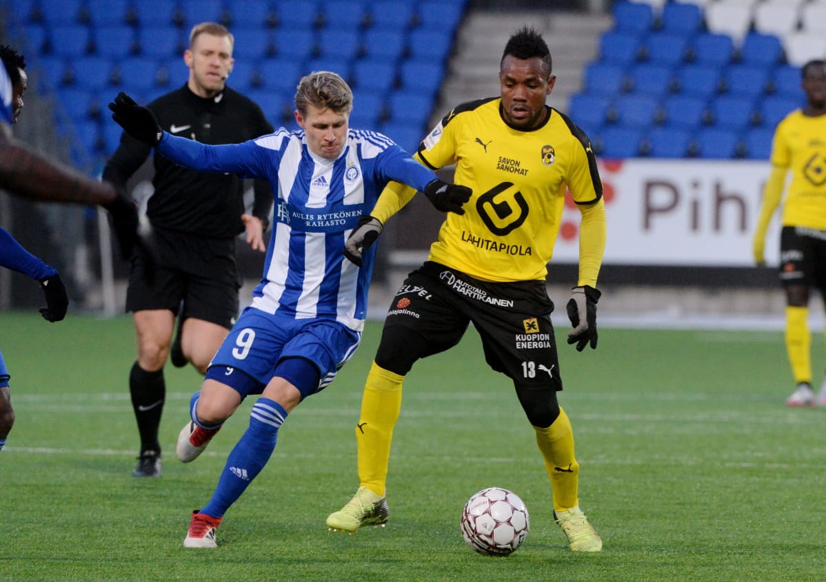 HJK, KuPS, Riku Riski, Luis Carlos Murillo