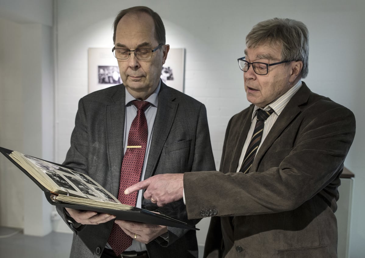 Tuomo Reikko ja Veikko Leinonen.