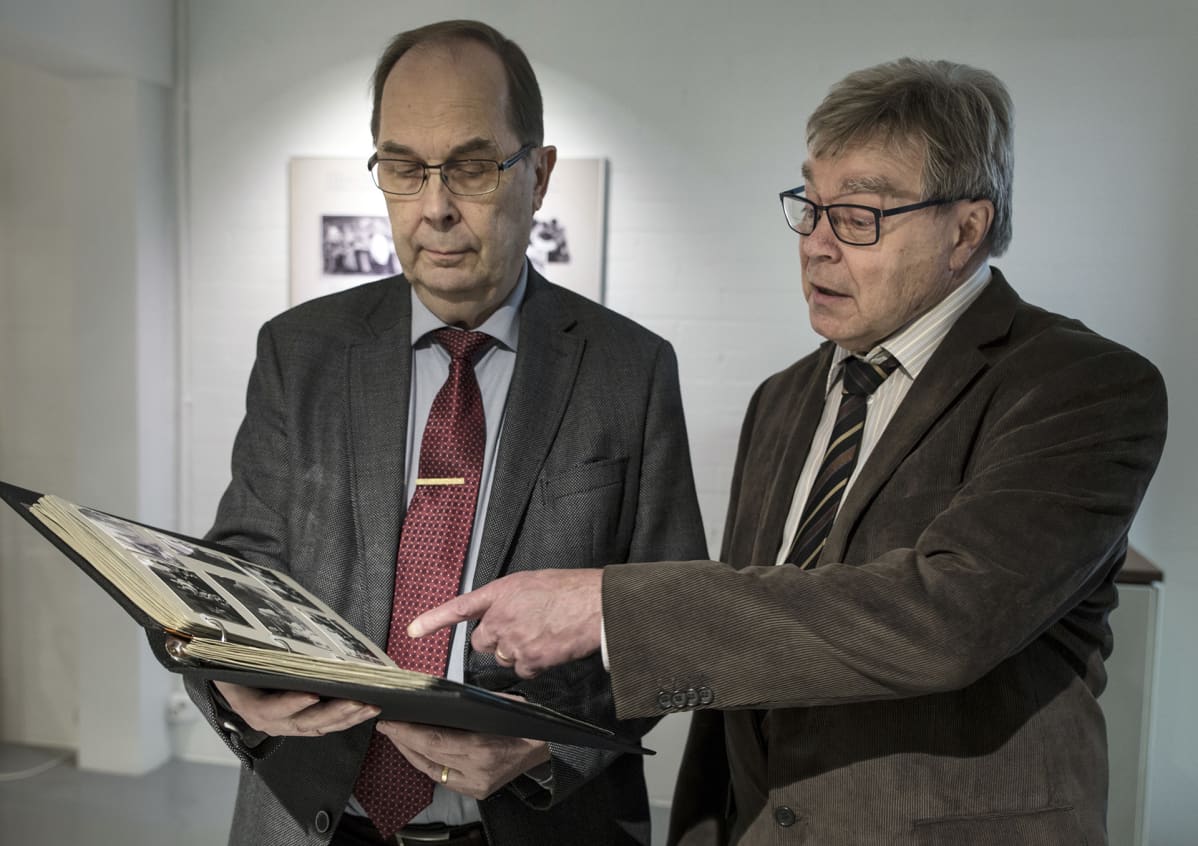 Tuomo Reikko ja Veikko Leinonen.