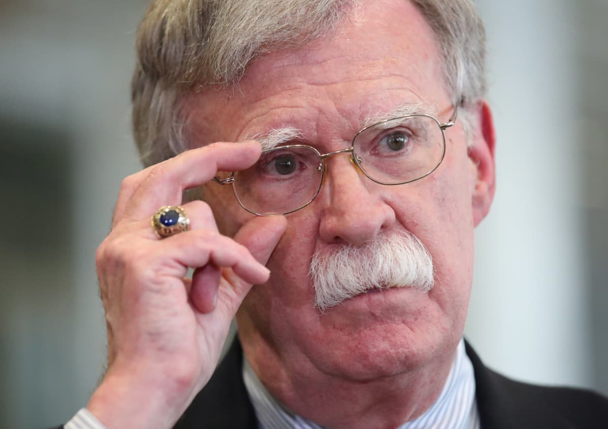 Yhdysvaltain entinen kansallisen turvallisuuden neuvonantaja John Bolton.