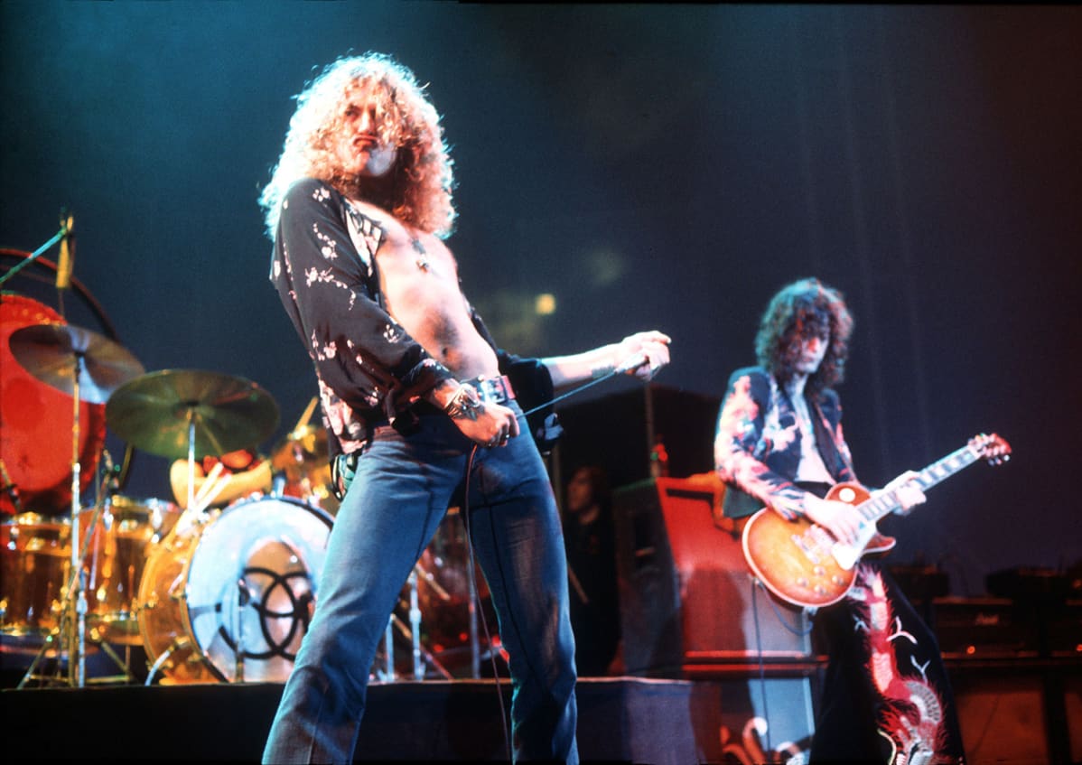 Robert Plant ja Jimmy Page.