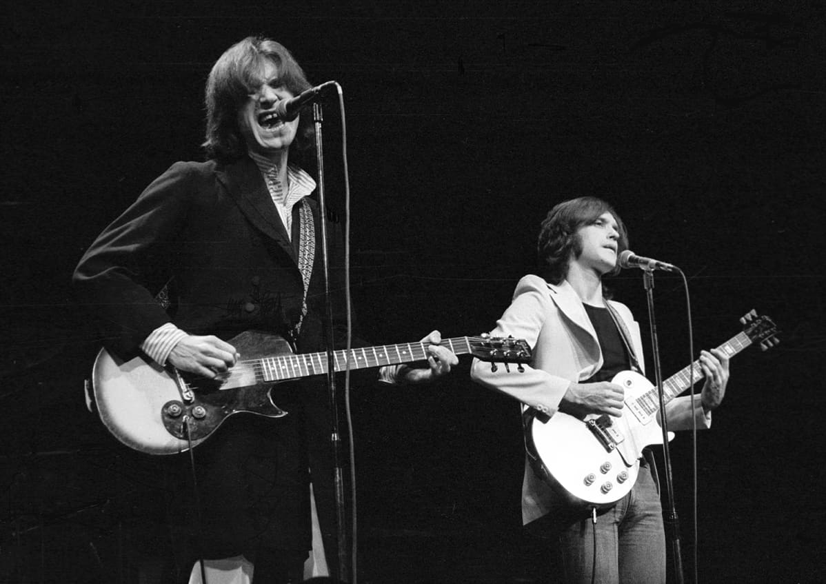 The Kinks konsertoi vuonna 1974.
