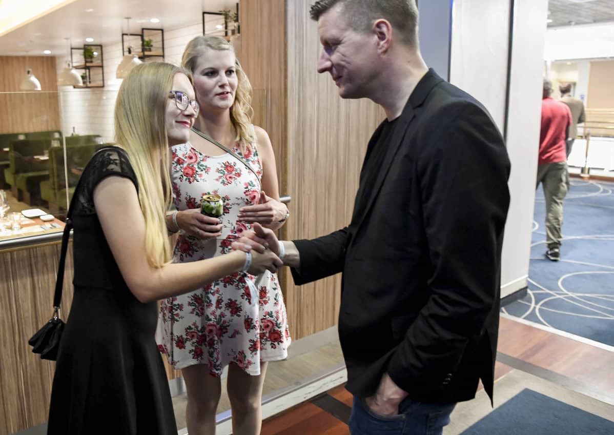 Keskustan viestintävastaava Matti Mönttinen.