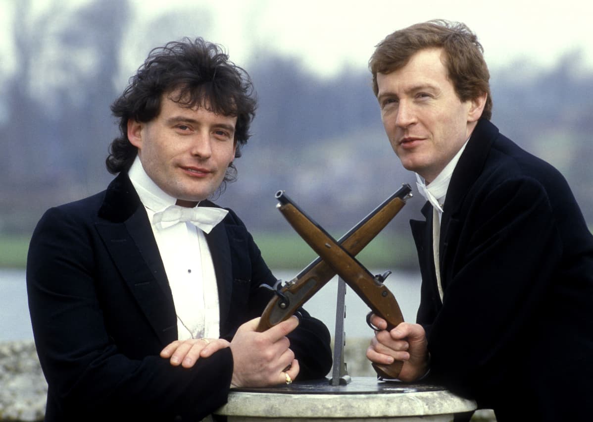 Jimmy White ja Steve Davis kävivät 1980-luvulla lukuisia unohtumattomia snookertaisteluita.