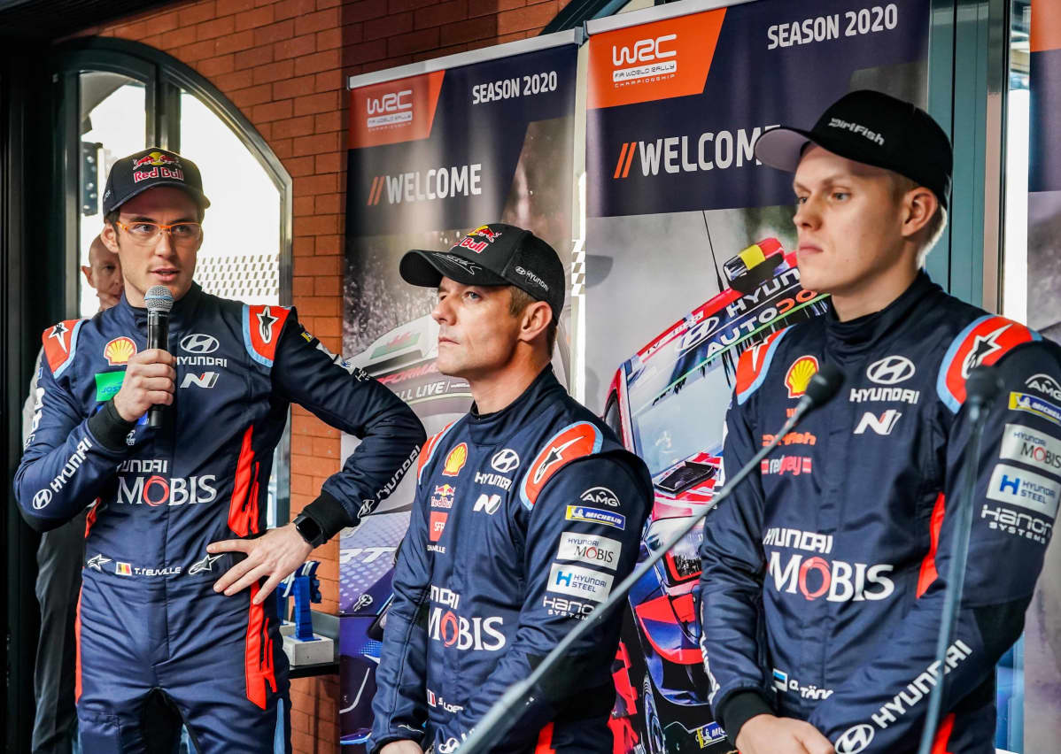 Thierry Neuville, Sebastien Loeb, Ott Tänak