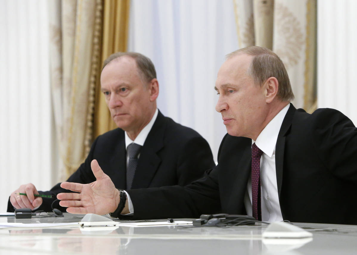 Nikolai Patrushev ja Vladimir Putin