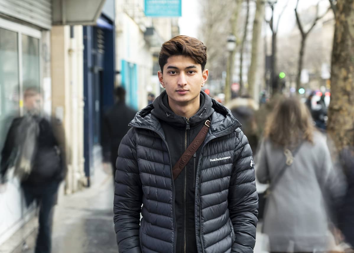 19-vuotias Ehsan Rahimi.