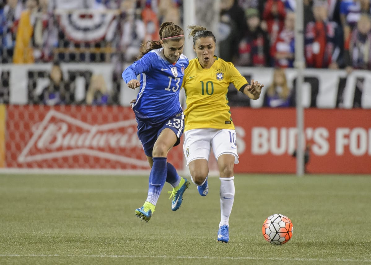 Alex Morgan maajoukkueessa