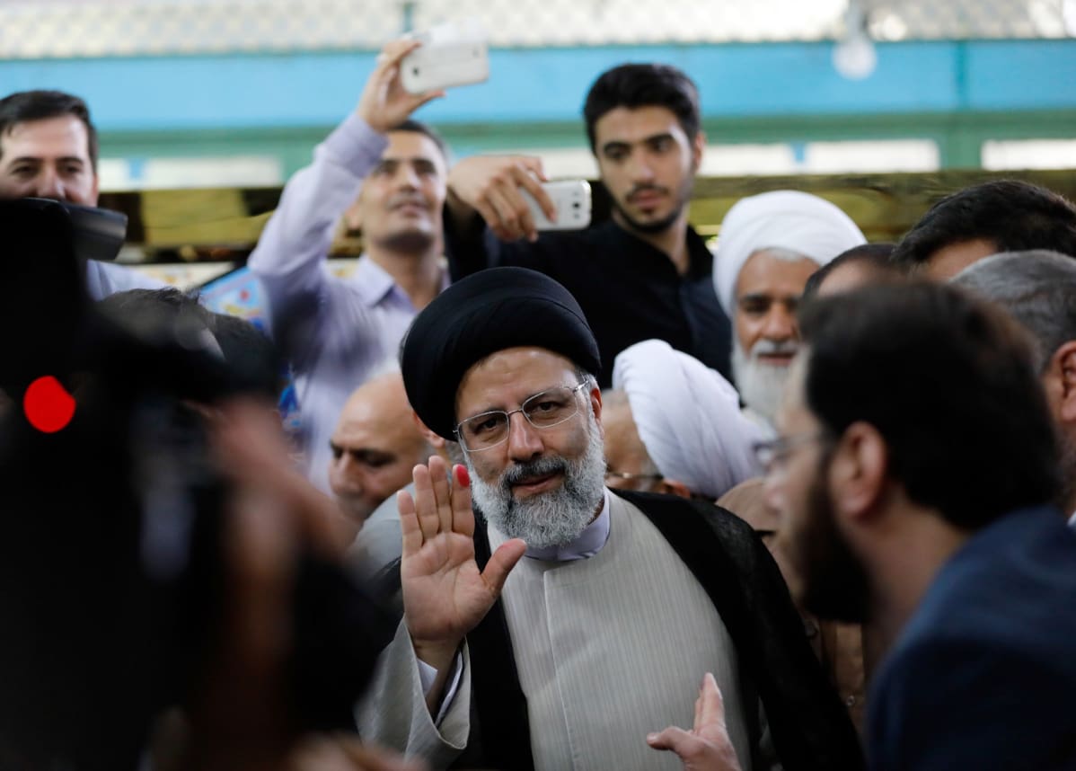 Konservatiivien ehdokas Ebrahim Raisi
