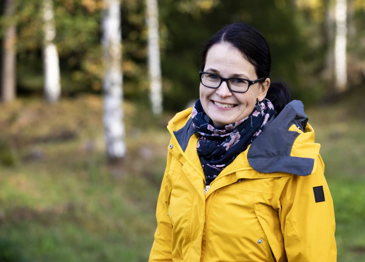 Ruokolahden kunnanhallituksen puheenjohtaja, keskustan Taina Paananen.
