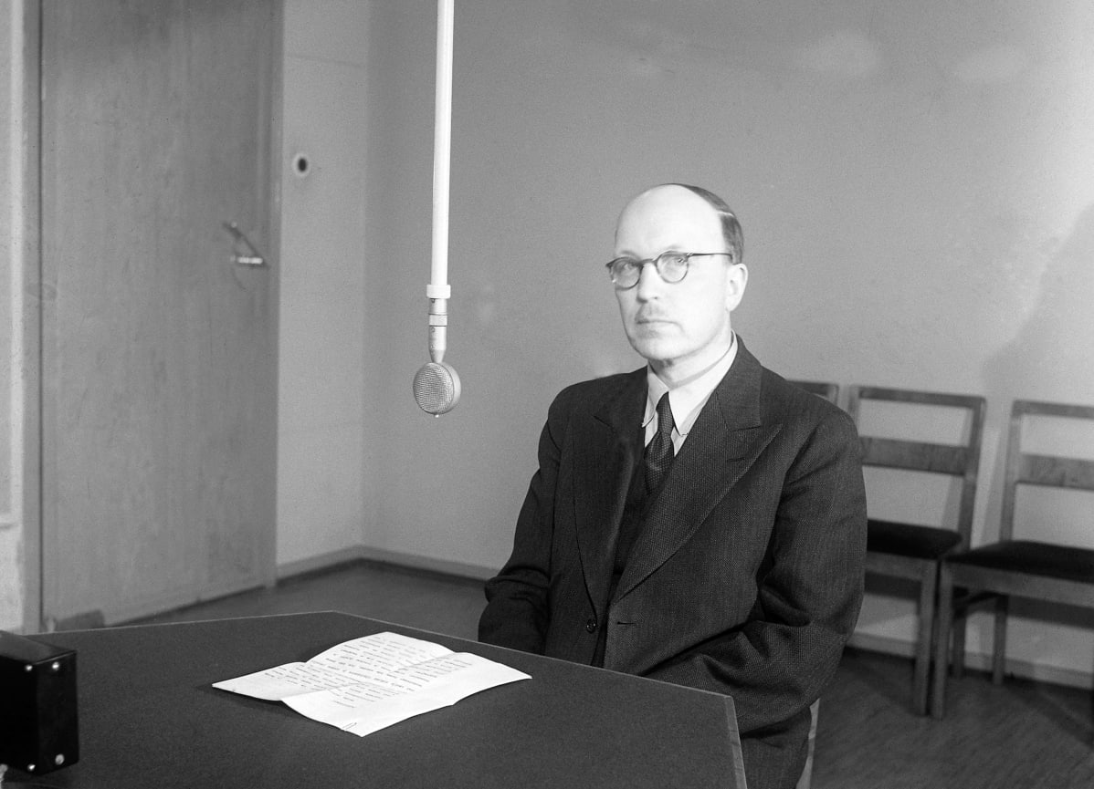 Presidentti Risto Ryti vuonna 1941.
