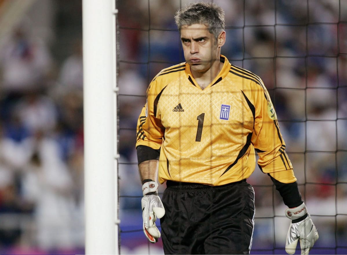Antonis Nikopolidis Kreikka 2004