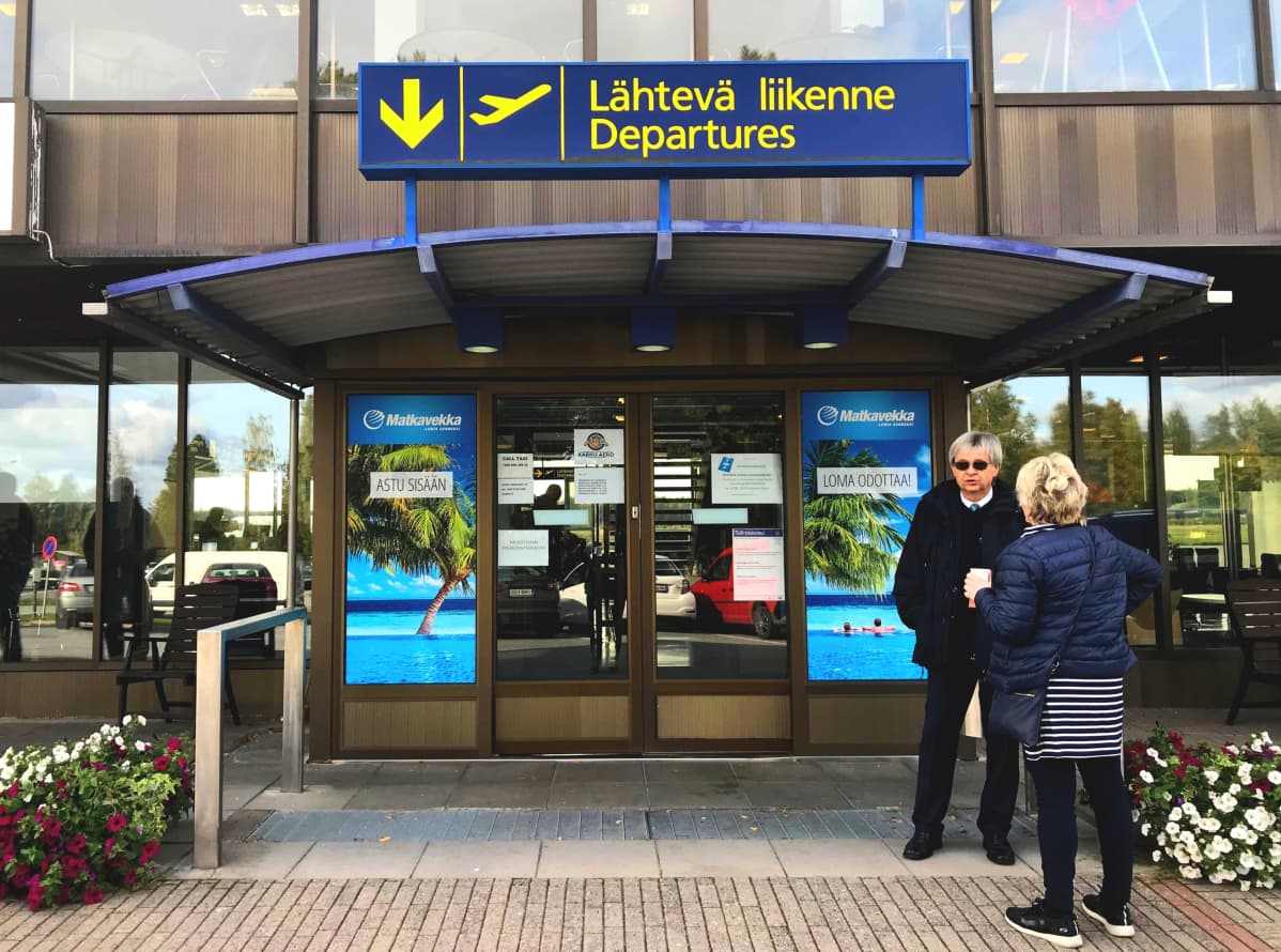 Porin lentokenttä.
